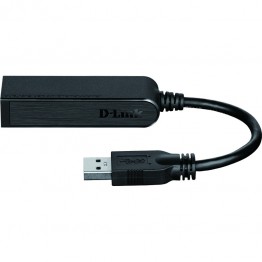 Placa de retea D-Link DUB-1312 , USB 2.0 , 10/100/1000 Mbps , Negru